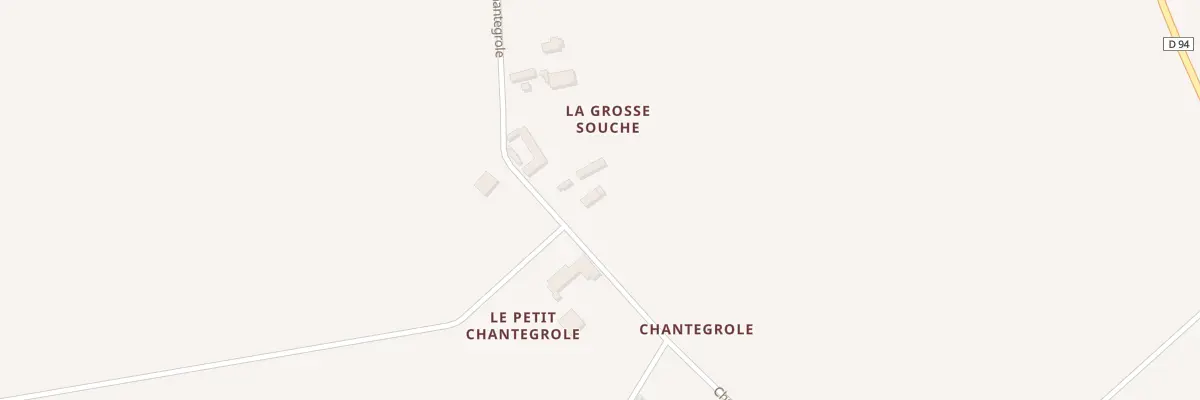 Plan du 20 Che de Chantegrole à Corbeilles