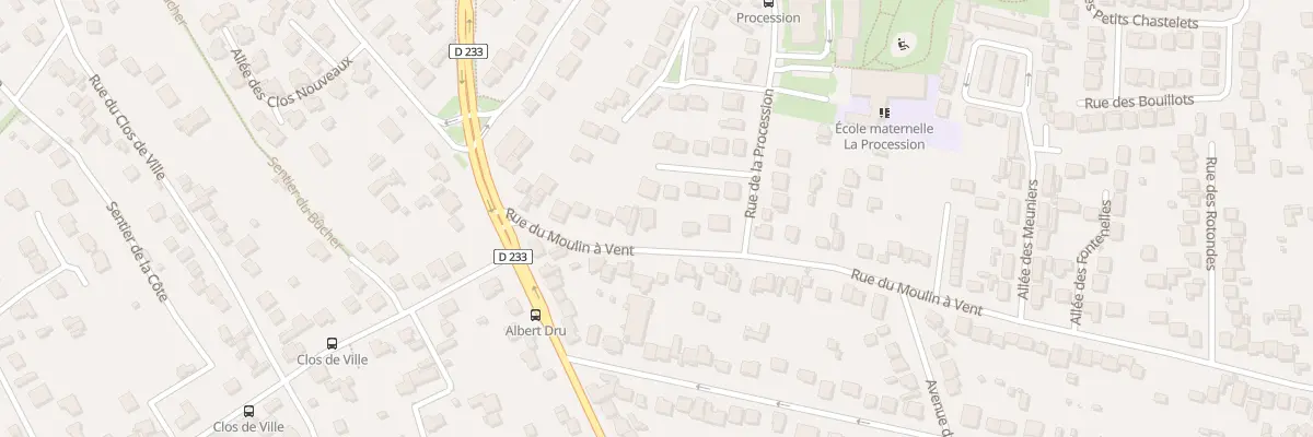 Plan du 11 Rue du Moulin à Vent à Sucy-en-Brie