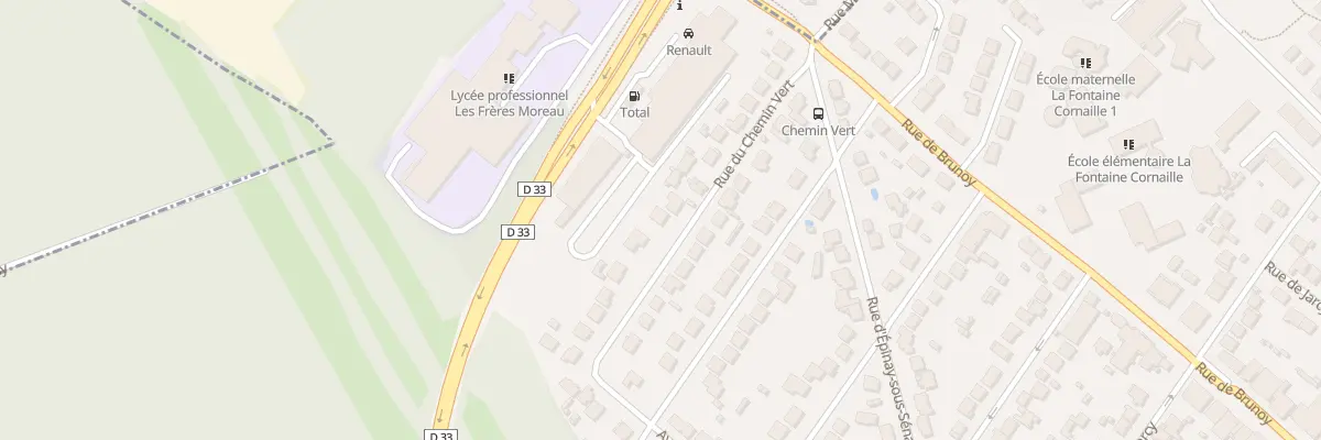 Plan du 20 Rue du Chemin Vert à Quincy-sous-Sénart