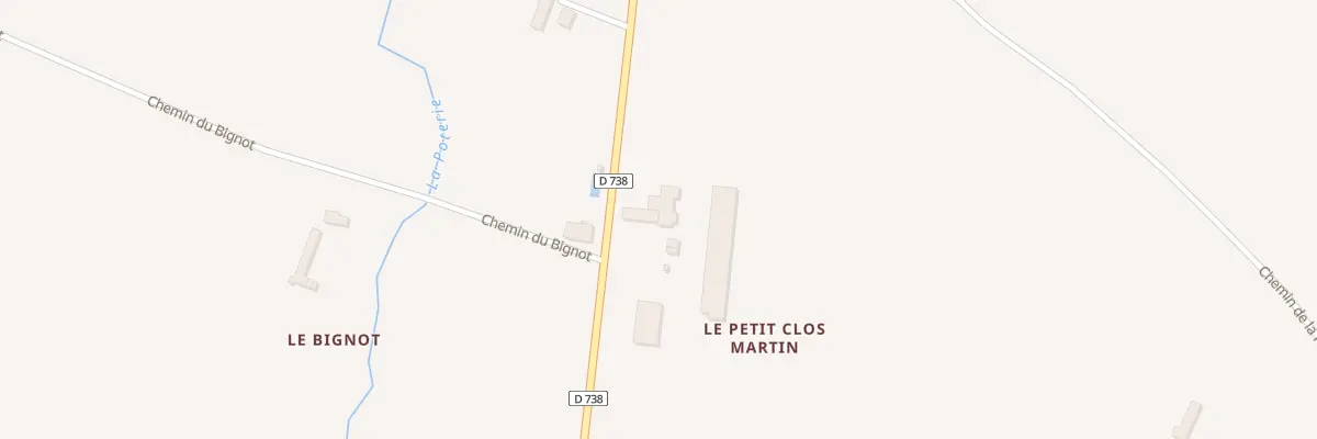 Plan du 5006 Le Petit Clos Martin à Noyers