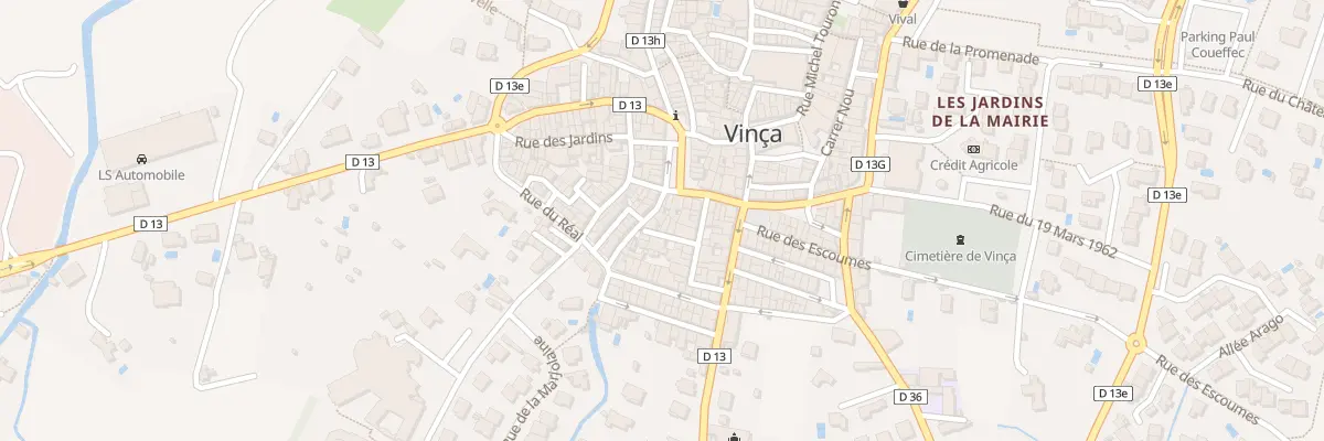 Plan du 3 Rue de la Foun Nova à Vinça