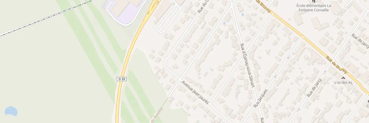 Plan du 28 Rue des Uzelles à Quincy-sous-Sénart