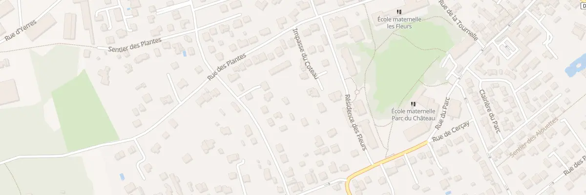 Plan du 9010 Rue de l’Etoile à Villecresnes