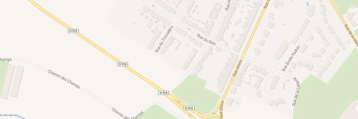 Plan du 110 Rue Heerstraete à Hazebrouck