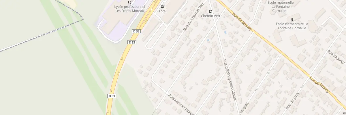 Plan du 23 Rue du Chemin Vert à Quincy-sous-Sénart