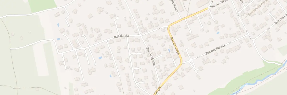 Plan du 11 Rue de l’Etoile à Villecresnes