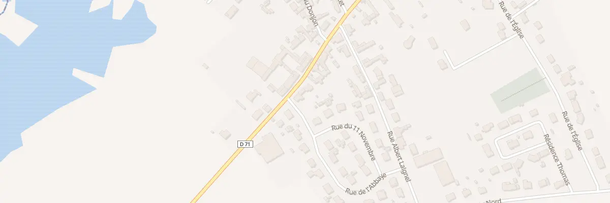 Plan du 4 Rue François Deroussen à Hamelet