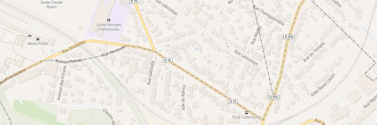 Plan du 129 Rue de Neuilly à Villemomble