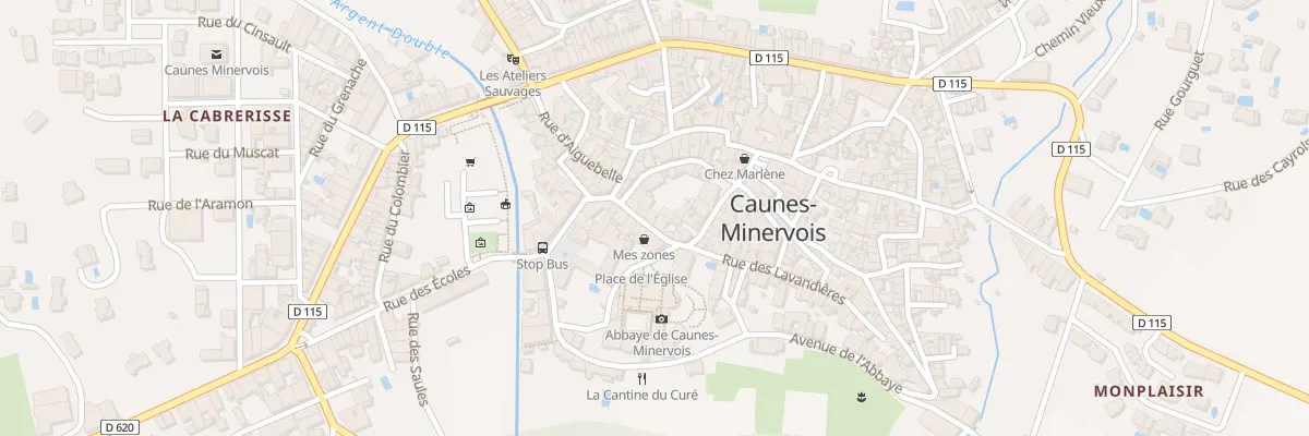 Plan du 15 Rue de l’Eglise à Caunes-Minervois