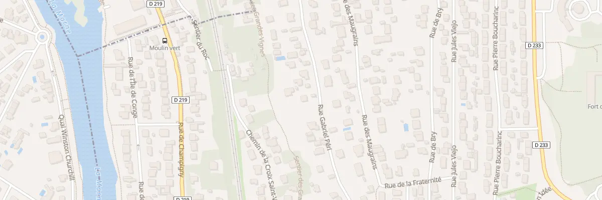 Plan du 87 Rue Gabriel Péri à Chennevières-sur-Marne