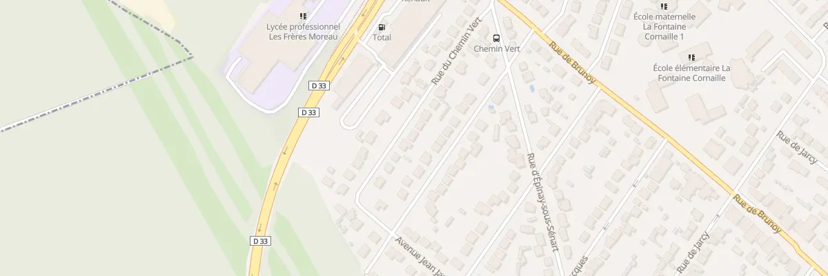 Plan du 21 Rue du Chemin Vert à Quincy-sous-Sénart