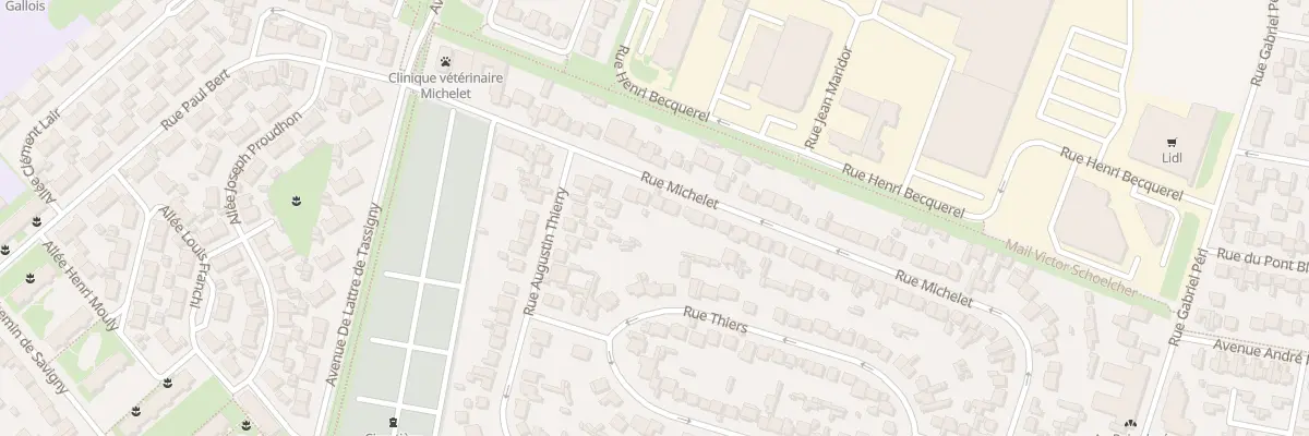 Plan du 89 Rue Michelet à Sevran