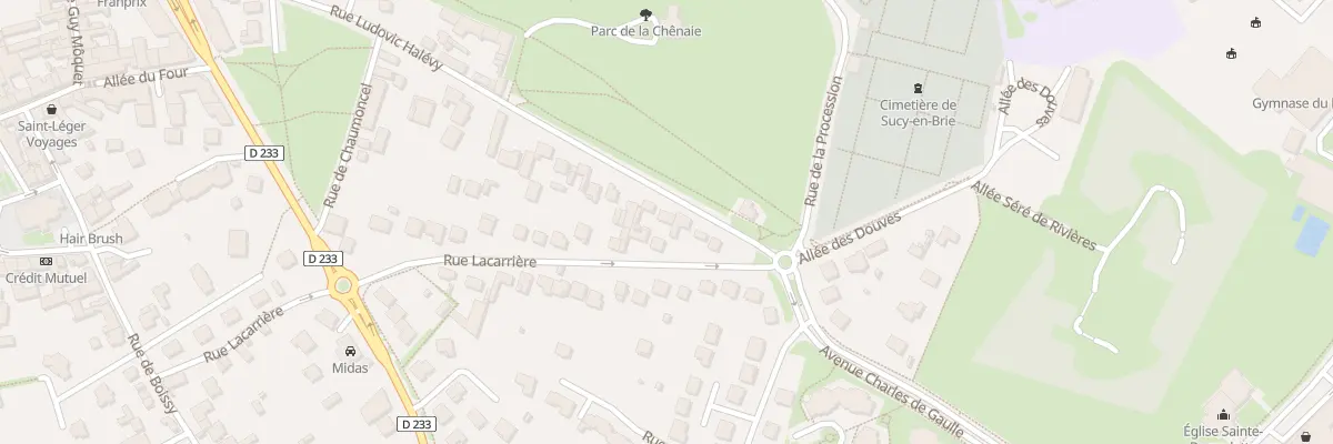 Plan du 32B Rue Ludovic Halévy à Sucy-en-Brie