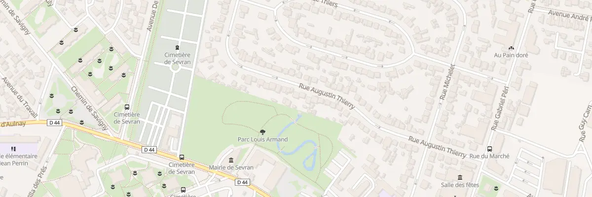 Plan du 47 Rue Augustin Thierry à Sevran