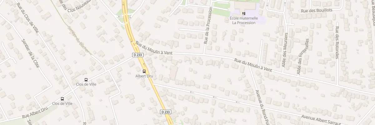 Plan du 12 Rue du Moulin à Vent à Sucy-en-Brie