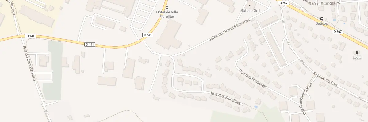 Plan du 25 Rue des Florélites à Saint-Fargeau-Ponthierry