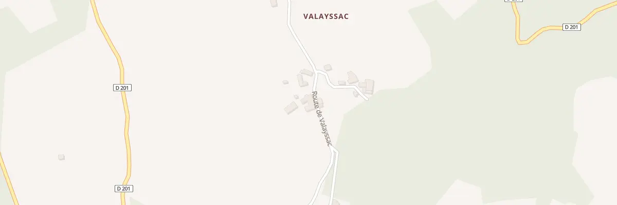 Plan du 5072 Valayssac à Espeyrac