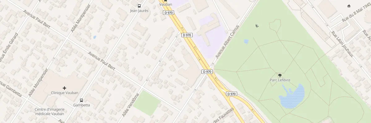 Plan du 59 Bd Jean Jaurès à Livry-Gargan