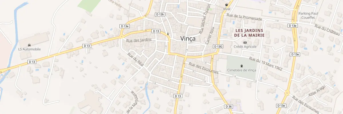 Plan du 41 Av General de Gaulle à Vinça