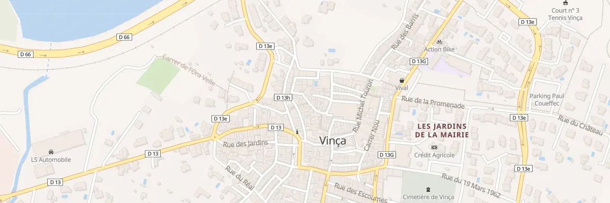 Plan du 5 Rue de la Placette à Vinça