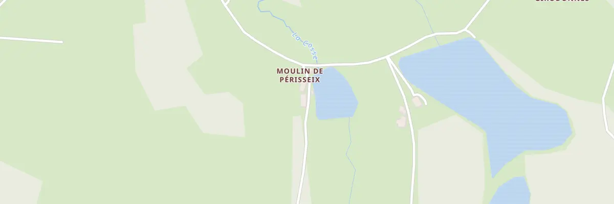 Plan du 2 Perisseix à Dontreix