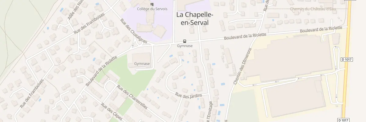 Plan du 9 Rue des Jardins à La Chapelle-en-Serval