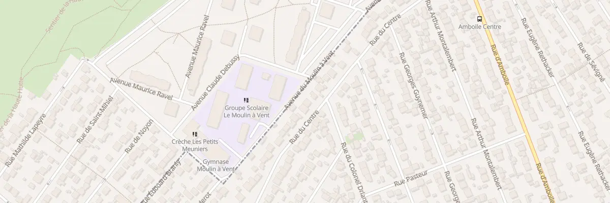Plan du 63 Rue du Centre à Ormesson-sur-Marne
