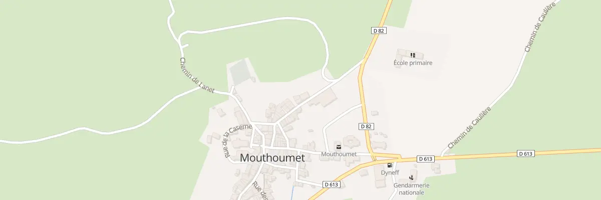 Plan du 2 Le Village à Mouthoumet