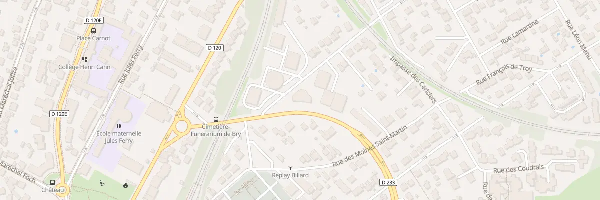 Plan du 23 Rue de la Croix aux Biches à Bry-sur-Marne