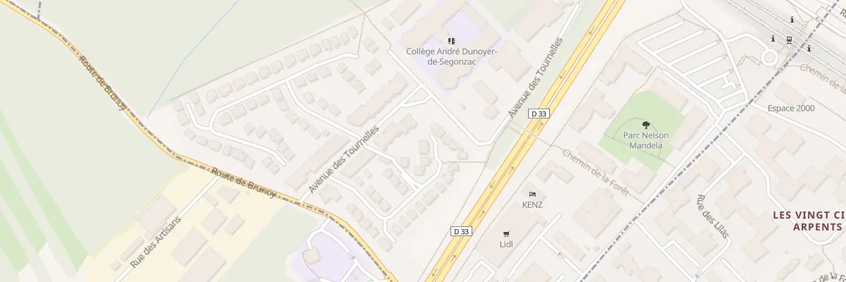 Plan du 42 Rue des Grands Rayages à Boussy-Saint-Antoine