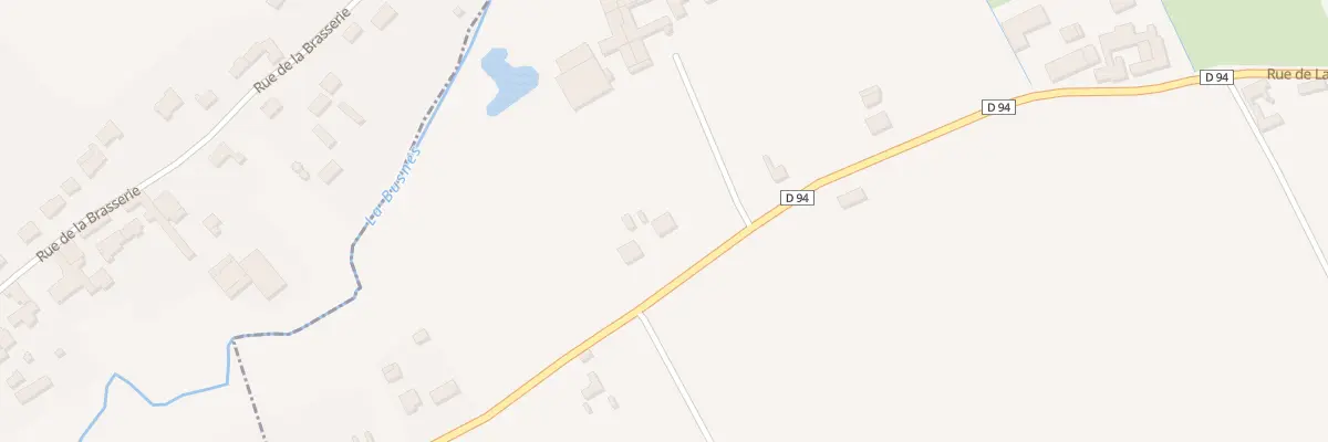 Plan du 2586 Rue de Lalleau à Robecq