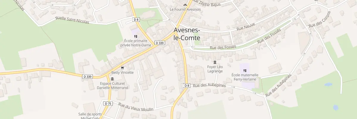 Plan du 66 Rue de Barly à Avesnes-le-Comte