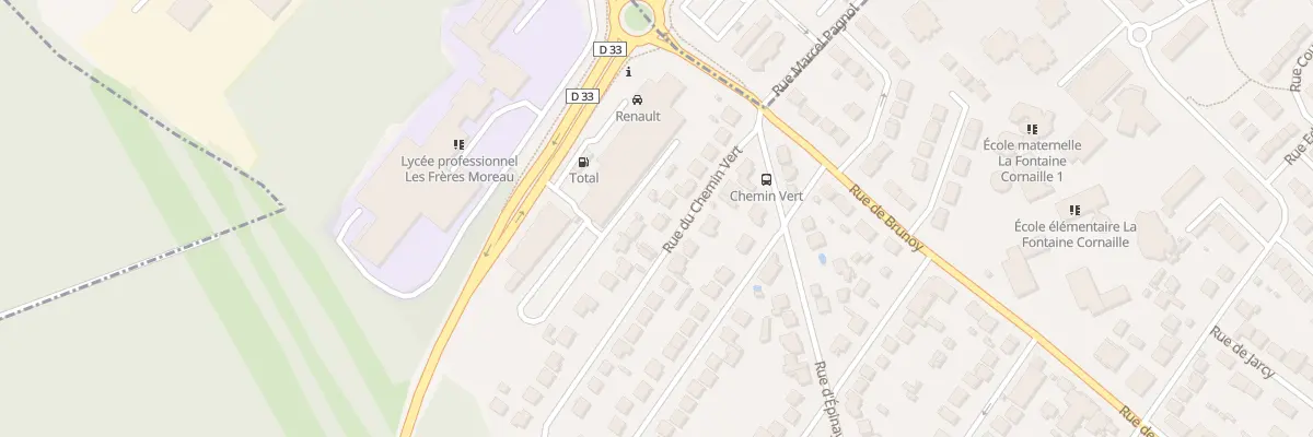Plan du 12 Rue du Chemin Vert à Quincy-sous-Sénart