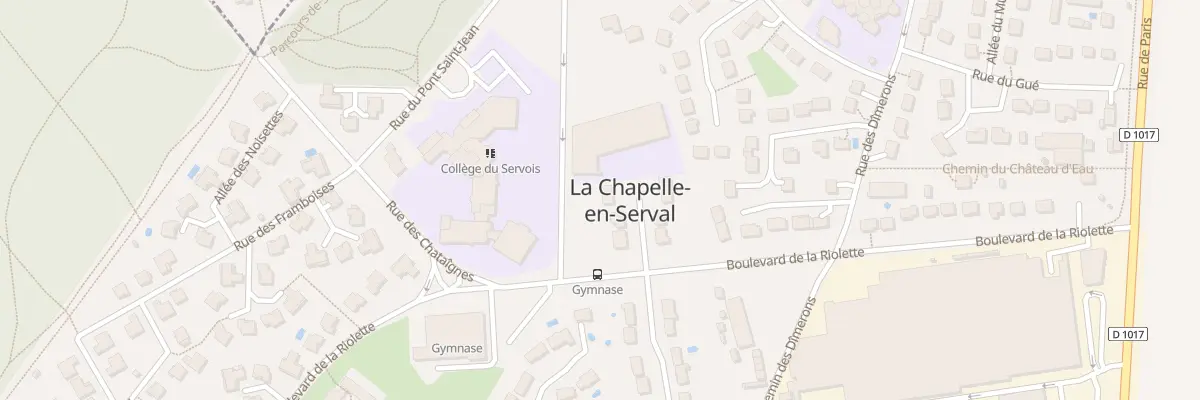 Plan du 417 Bd de la Riolette à La Chapelle-en-Serval