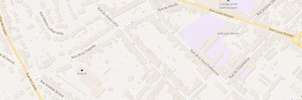 Plan du 164 Rue du Violon d’Or à Hazebrouck