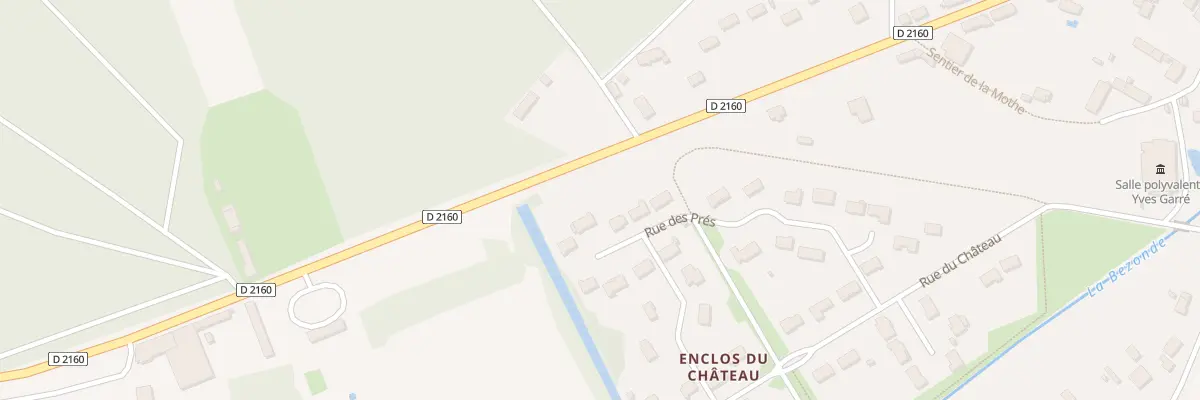 Plan du 238 Rue des Prés à Ladon