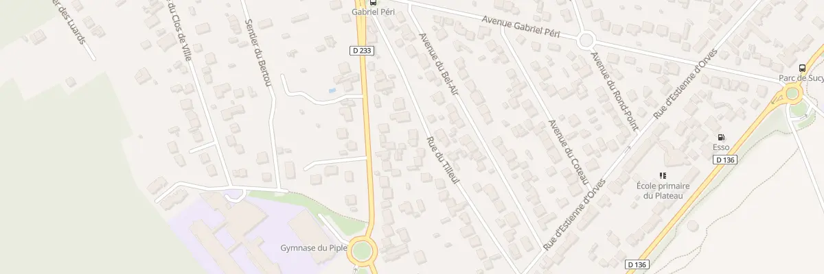 Plan du 12 Rue du Tilleul à Sucy-en-Brie
