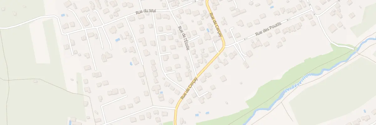 Plan du 5 Rue de l’Etoile à Villecresnes