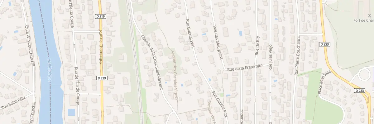 Plan du 63 Rue Gabriel Péri à Chennevières-sur-Marne