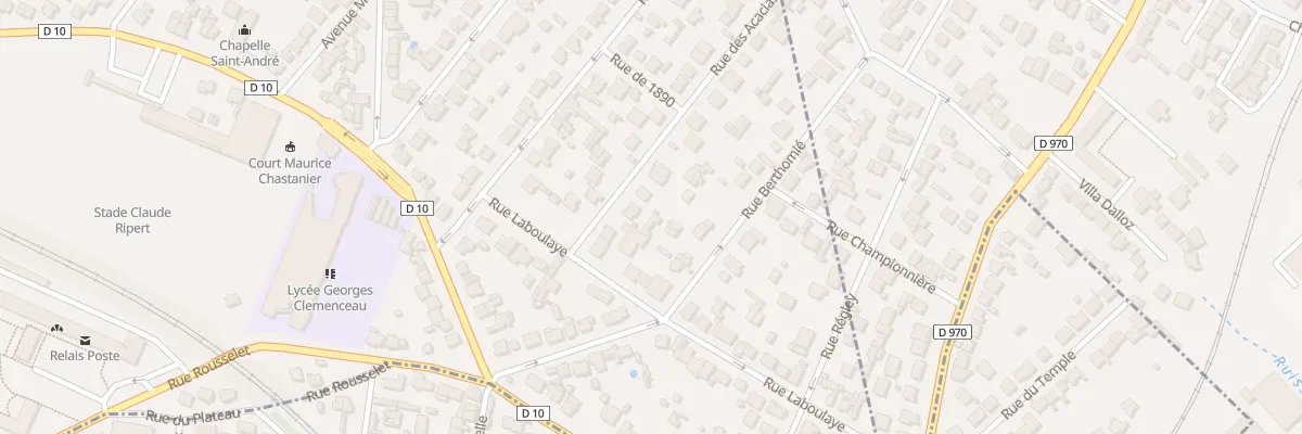 Plan du 27B Rue des Acacias à Villemomble
