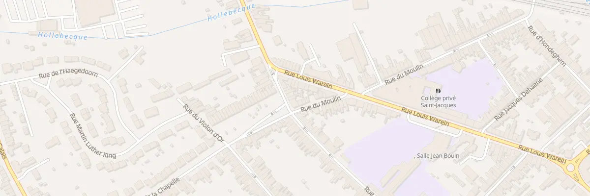 Plan du 108 Rue de la Sous-préfecture à Hazebrouck