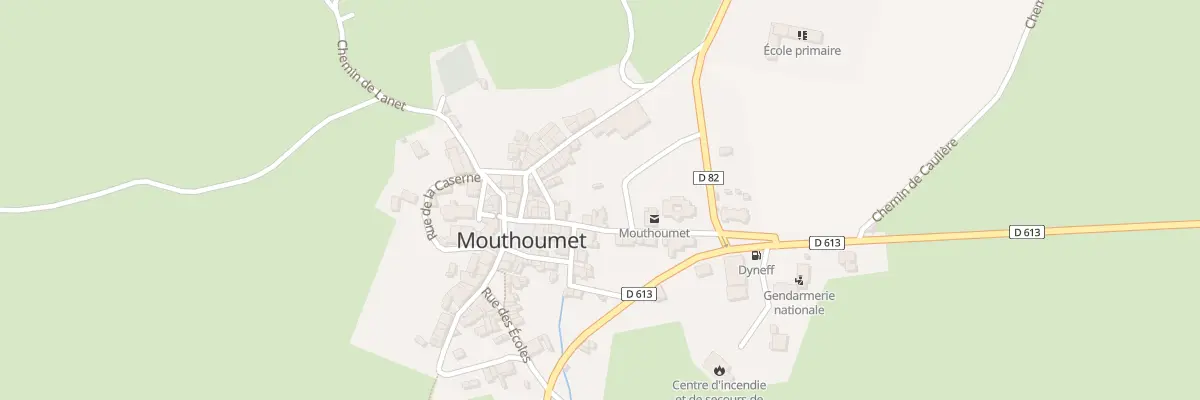 Plan du 14 Le Village à Mouthoumet