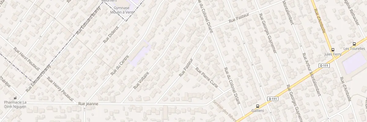 Plan du 19 Rue Pasteur à Ormesson-sur-Marne