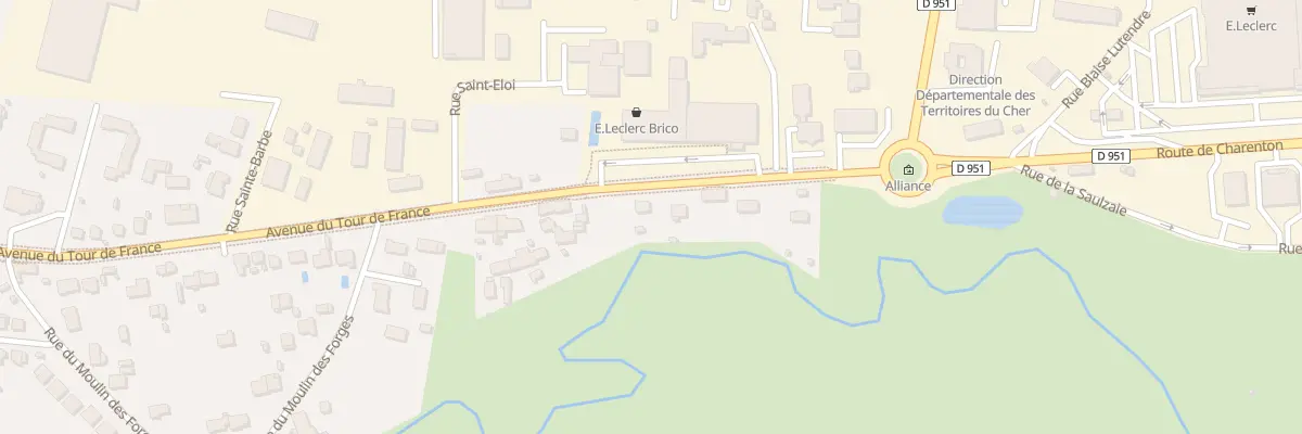 Plan du 146 Rue Ernest Mallard à Saint-Amand-Montrond
