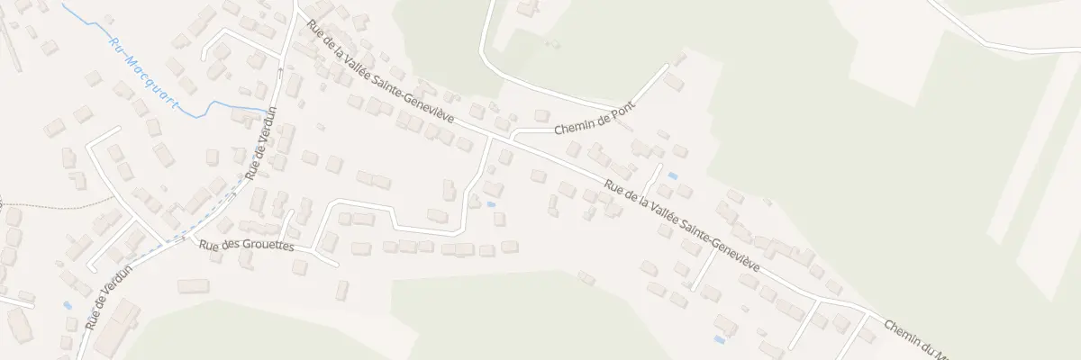 Plan du 36 Rue de la Vallee Ste Genevieve à Verneuil-en-Halatte