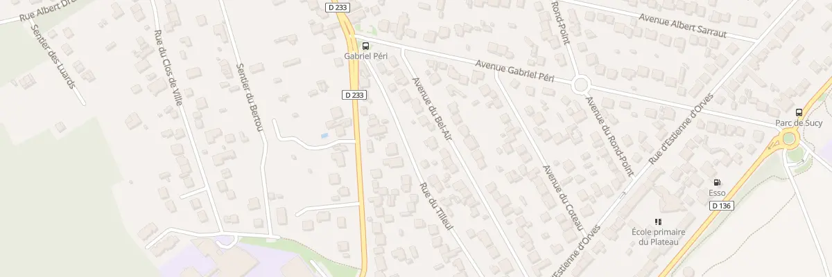 Plan du 15 Rue du Tilleul à Sucy-en-Brie