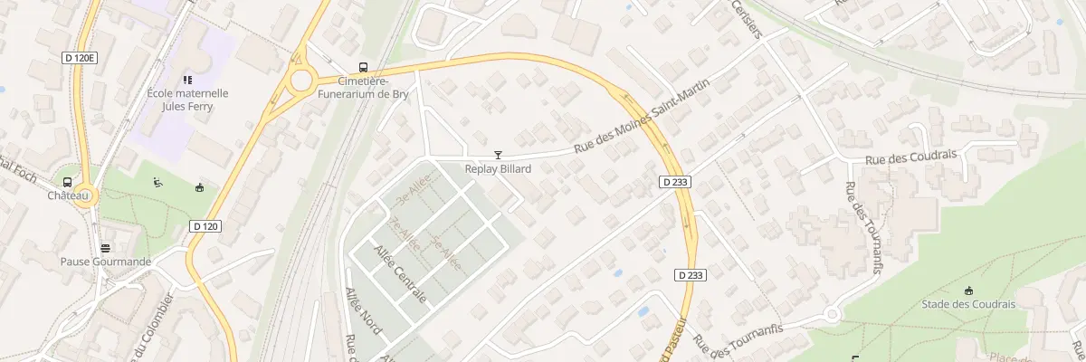Plan du 8B Rue des Moines St Martin à Bry-sur-Marne