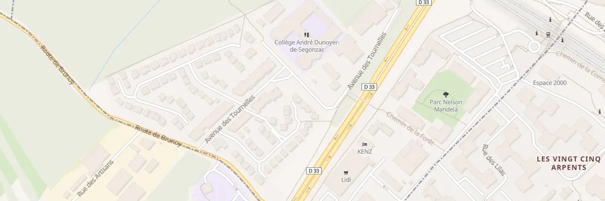 Plan du 38 Rue des Grands Rayages à Boussy-Saint-Antoine