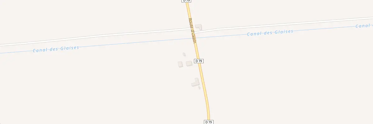 Plan du 6030 Rte d’Uxem Cd 79 à Warhem