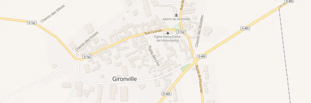 Plan du 1 Rle des Clos à Gironville